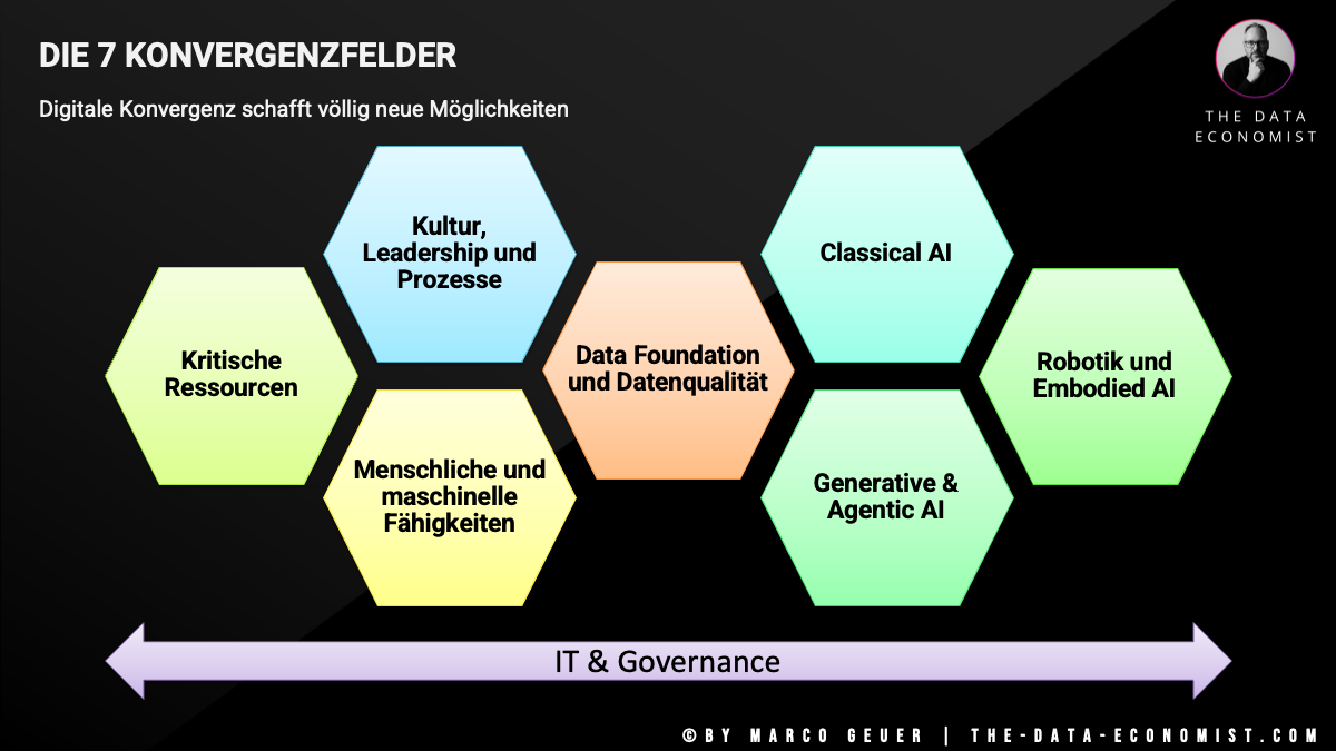 Die 7 Konvergenzfelder